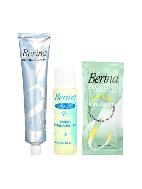 berina a20 ruby red hair color cream 60gm pack of 2 - 17184421 - Standard Image - 1