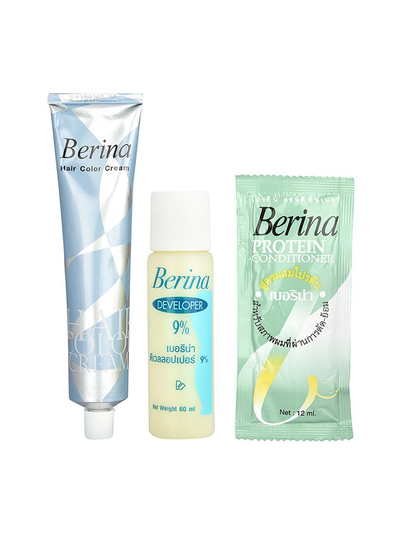 berina a40 light matt blonde hair color cream 60gm pack of 2 - 17184441 - Zoom Image - 1