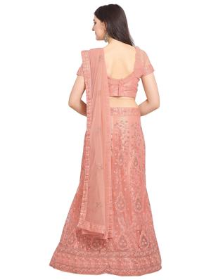 pastel a-line lehenga - 17184956 - Standard Image - 2