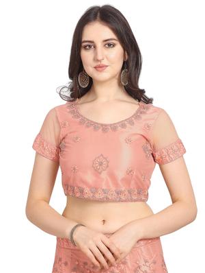 pastel a-line lehenga - 17184956 - Standard Image - 3