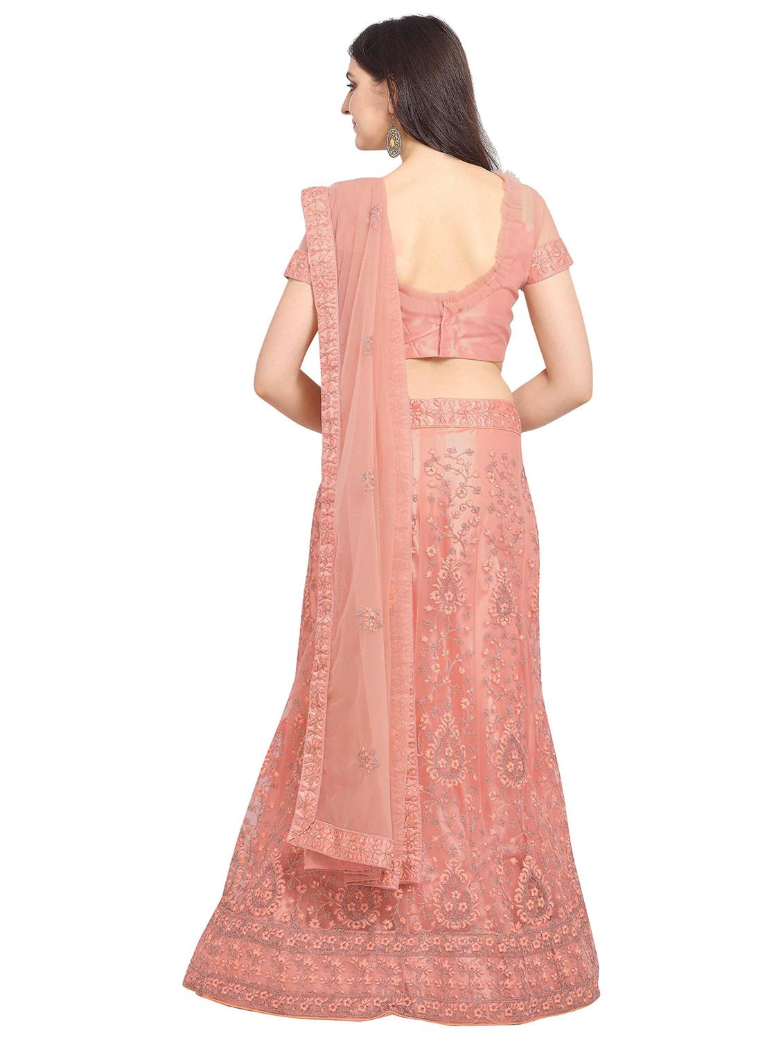 pastel a-line lehenga - 17184956 - Zoom Image - 2
