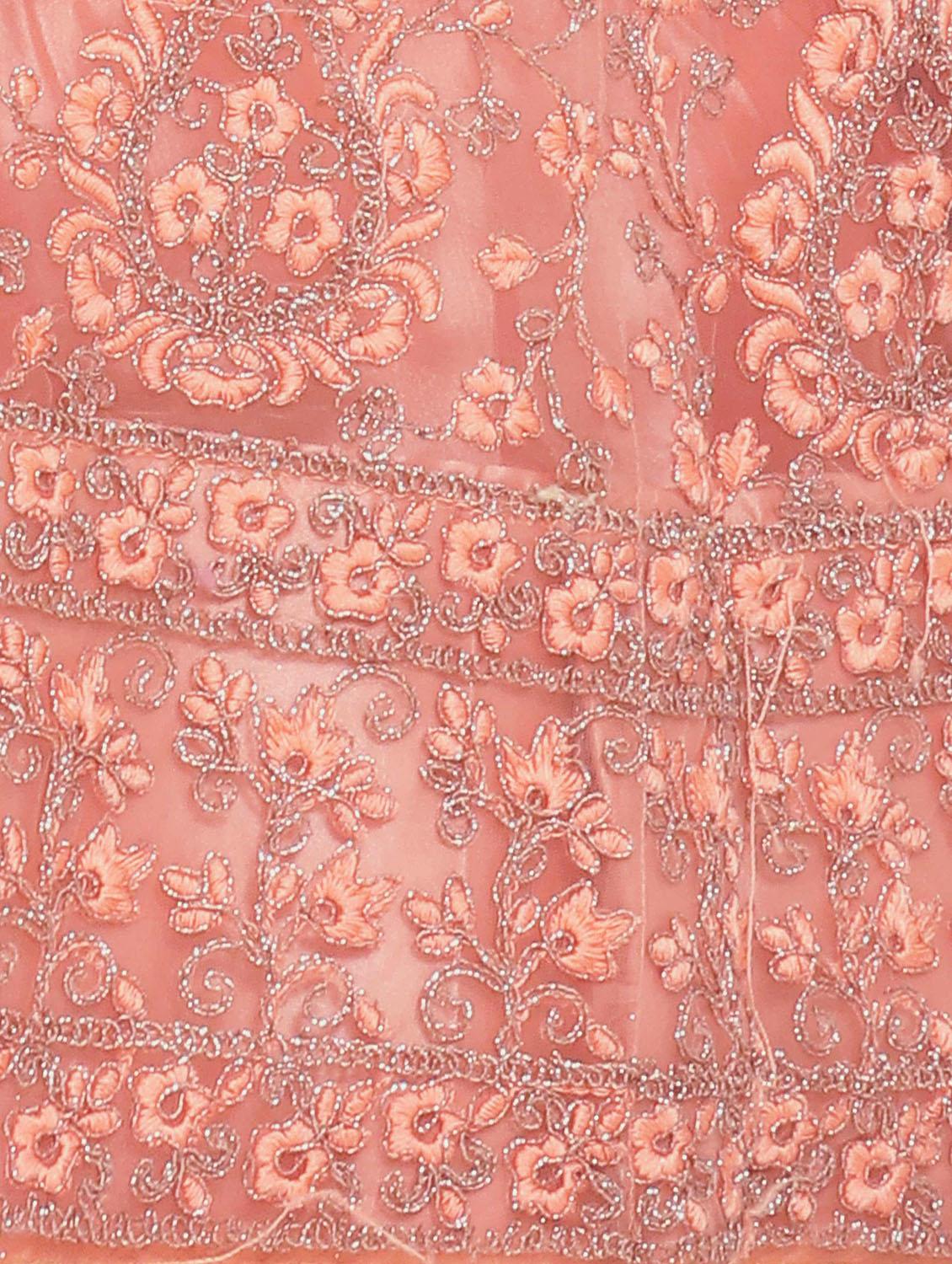 pastel a-line lehenga - 17184956 - Zoom Image - 4