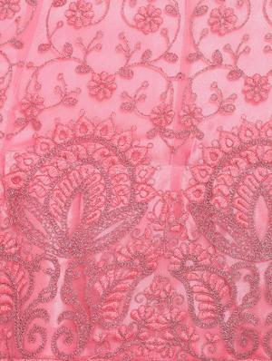 tonal embroidered a-line lehenga - 17184958 - Standard Image - 4