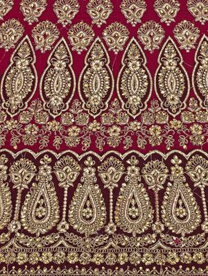 embroidered a-line lehenga - 17184994 - Standard Image - 5