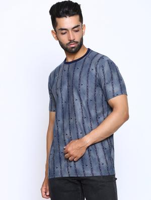 grey printed t-shirt - 17185087 - Standard Image - 2