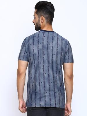 grey printed t-shirt - 17185087 - Standard Image - 3