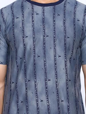 grey printed t-shirt - 17185087 - Standard Image - 5