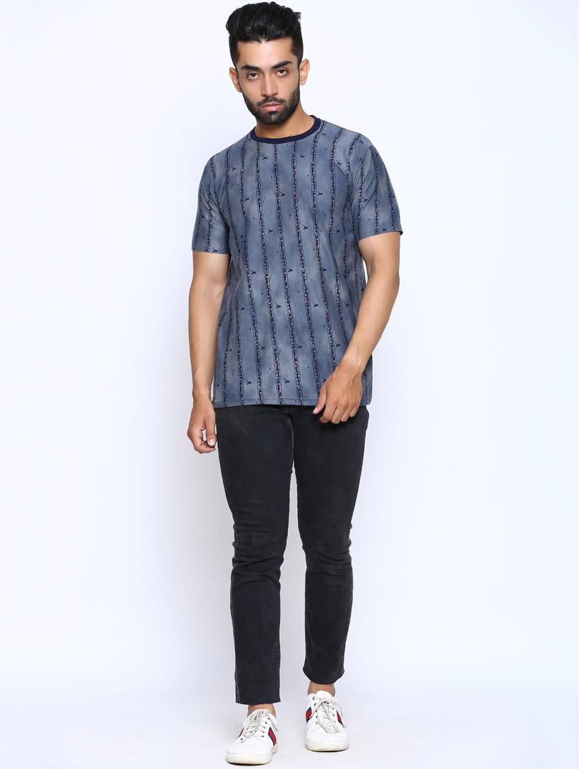grey printed t-shirt - 17185087 - Zoom Image - 4