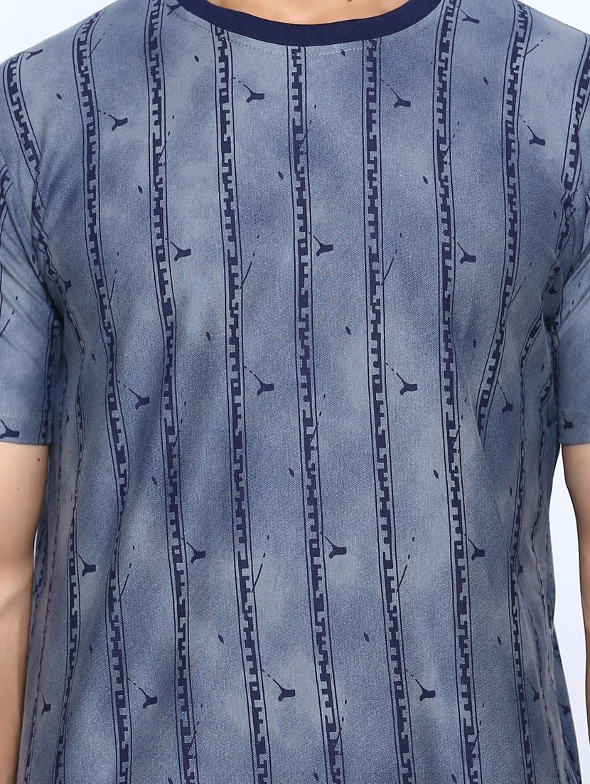 grey printed t-shirt - 17185087 - Zoom Image - 5