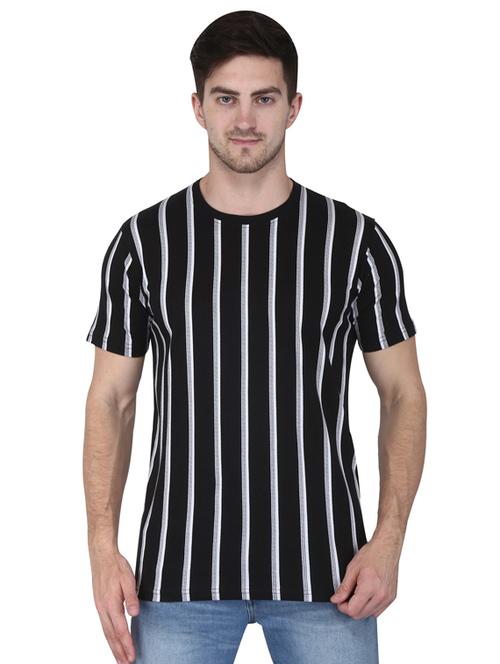 black striped t-shirt - 17185088 - Standard Image - 1