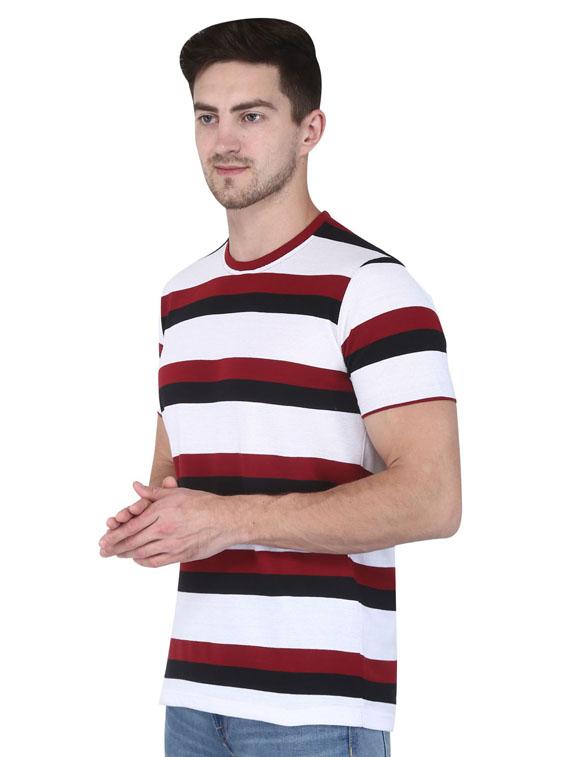 white striped t-shirt - 17185092 - Zoom Image - 2