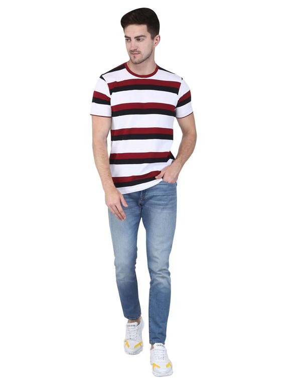 white striped t-shirt - 17185092 - Zoom Image - 4