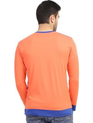 peach printed cut & sew t-shirt - 17185102 - Standard Image - 3