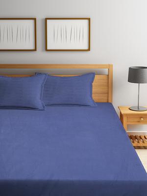 cotton bedsheet with two pillow cover - 17186475 - Standard Image - 2