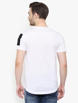 white solid t-shirt - 17189037 - Standard Image - 3