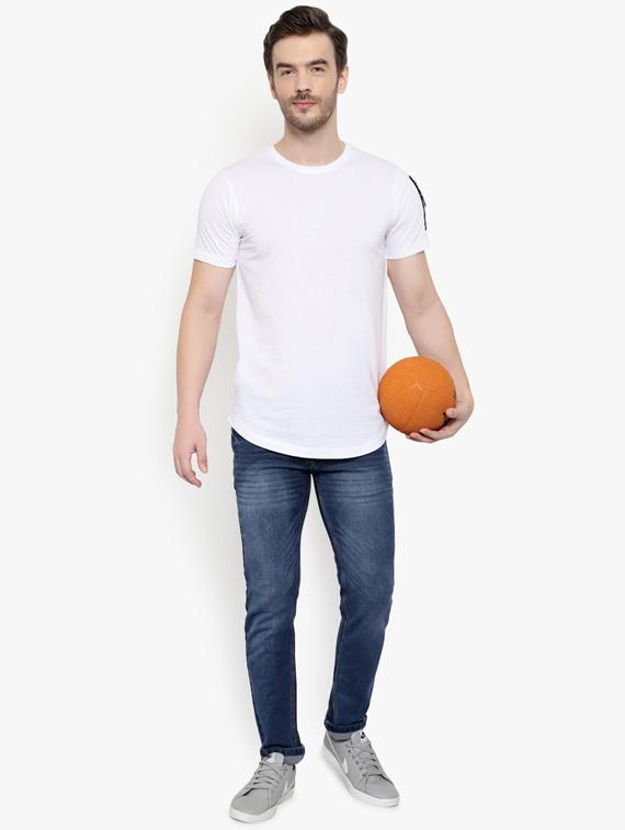 white solid t-shirt - 17189037 - Zoom Image - 4