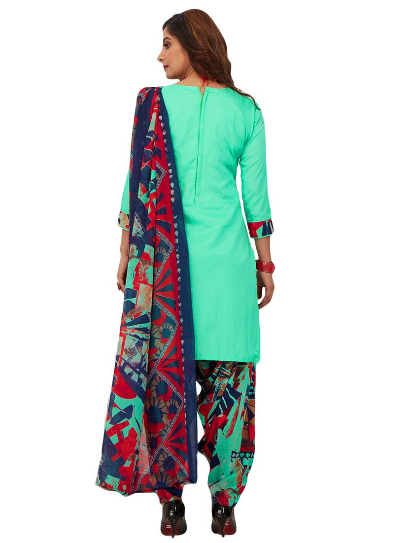 multi colored combos unstitched suit - 17189128 - Zoom Image - 4