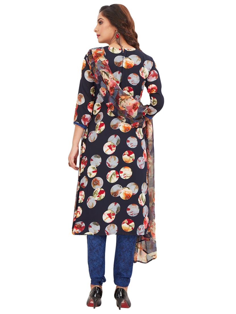 multi colored combos unstitched suit - 17189128 - Zoom Image - 5