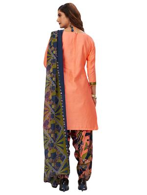 multi colored combos unstitched suit - 17189155 - Standard Image - 4