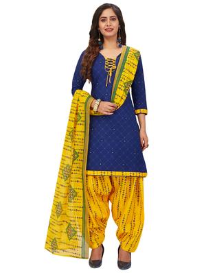 multi colored combos unstitched suit - 17189164 - Standard Image - 2