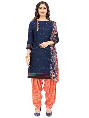 multi colored combos unstitched suit - 17189164 - Standard Image - 3