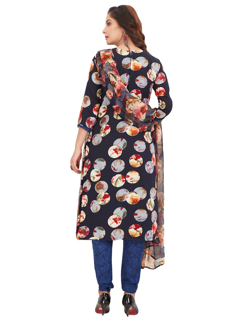 multi colored combos unstitched suit - 17189634 - Zoom Image - 5