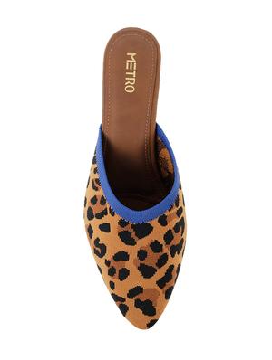 tan synthetic mules casual shoes - 17190303 - Standard Image - 3