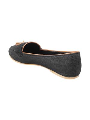 black slip on ballerina - 17190362 - Standard Image - 3