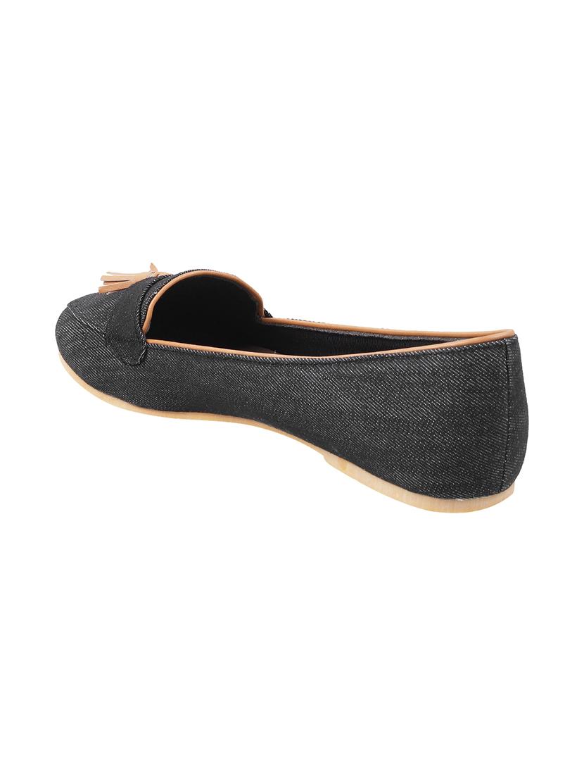 black slip on ballerina - 17190362 - Zoom Image - 3