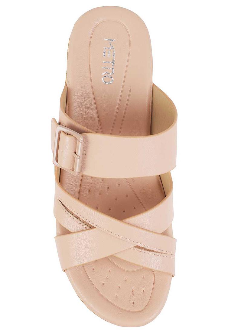 beige slip on wedges - 17190470 - Zoom Image - 4