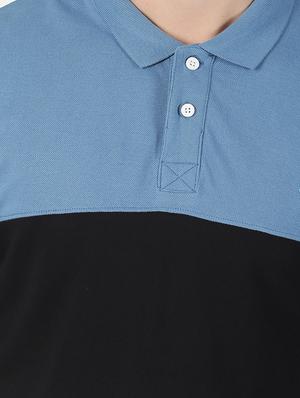 multi color block polo t-shirt - 17190739 - Standard Image - 5