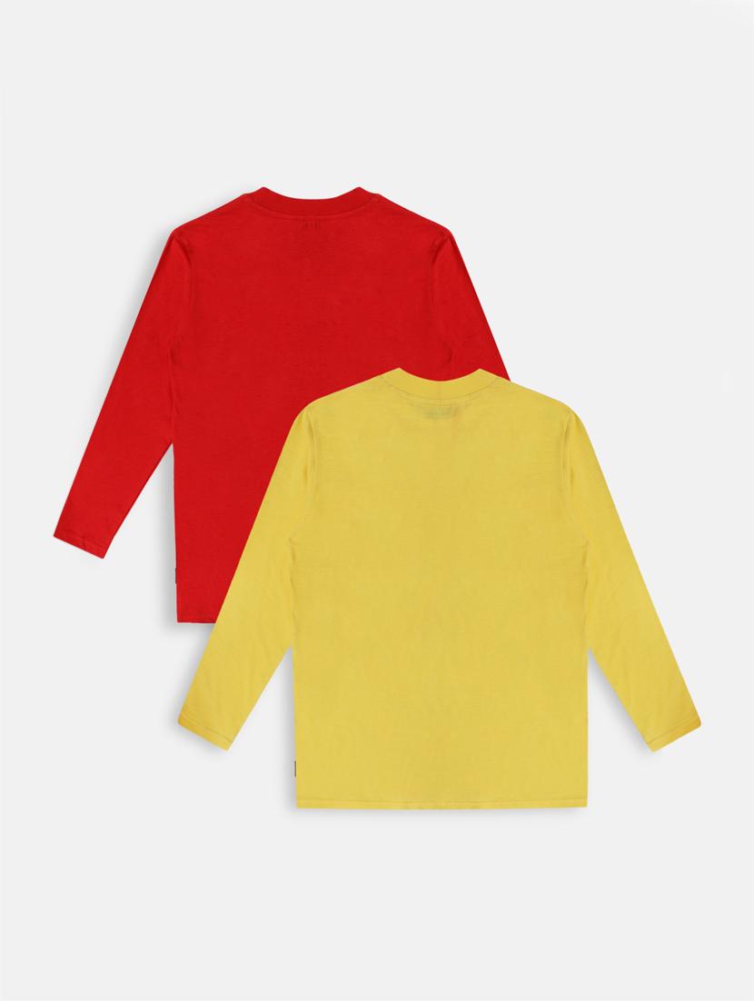 yellow cotton tshirt - 17190947 - Zoom Image - 2