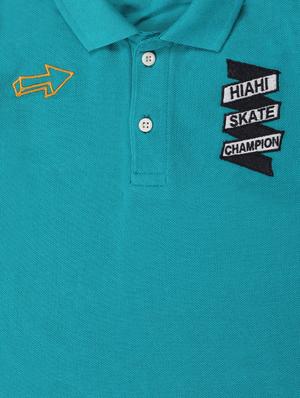 blue cotton t-shirt with free mask - 17190951 - Standard Image - 5