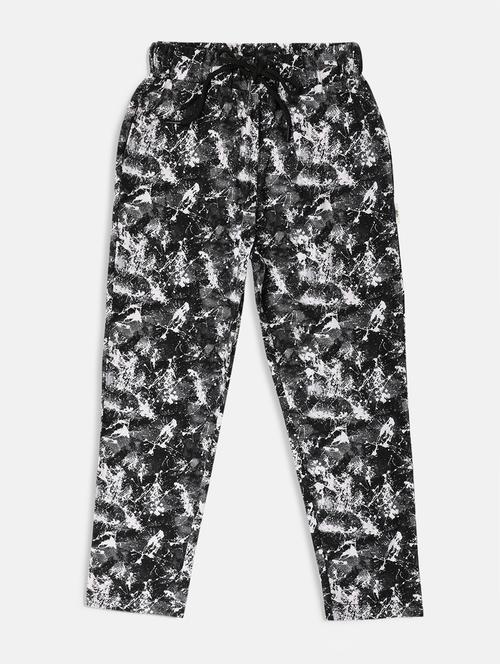 black cotton track wear with free mask - 17190959 - Standard Image - 1