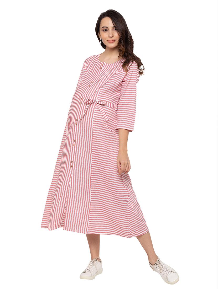 multi colored cotton maternity wear - 17191048 - Zoom Image - 1