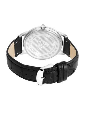 stylish black minimalistic mens analog watch - 17191299 - Standard Image - 3
