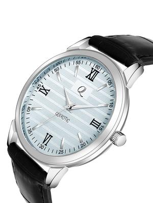 sober bluish tone mens analog watch - 17191305 - Standard Image - 2