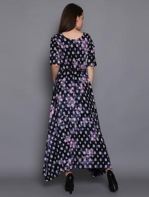 printed maxi dress - 17191696 - Standard Image - 3