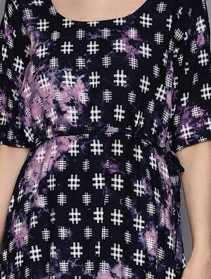 printed maxi dress - 17191696 - Standard Image - 4
