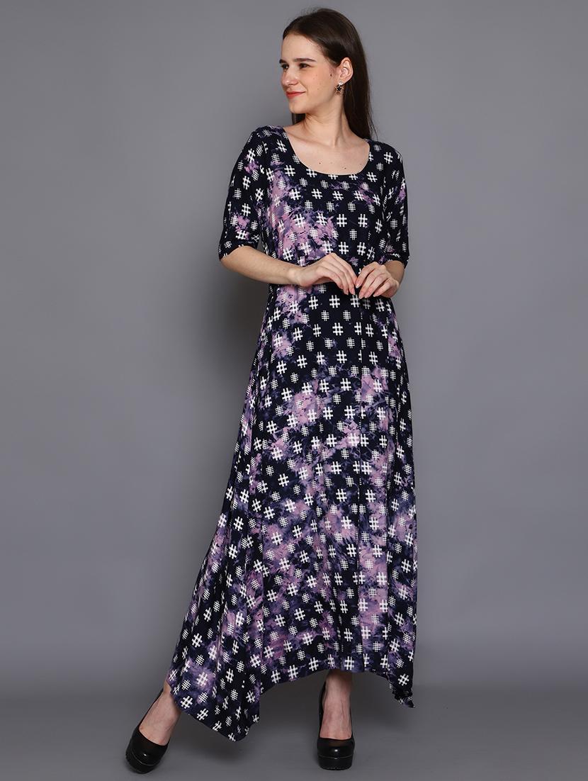 printed maxi dress - 17191696 - Zoom Image - 1
