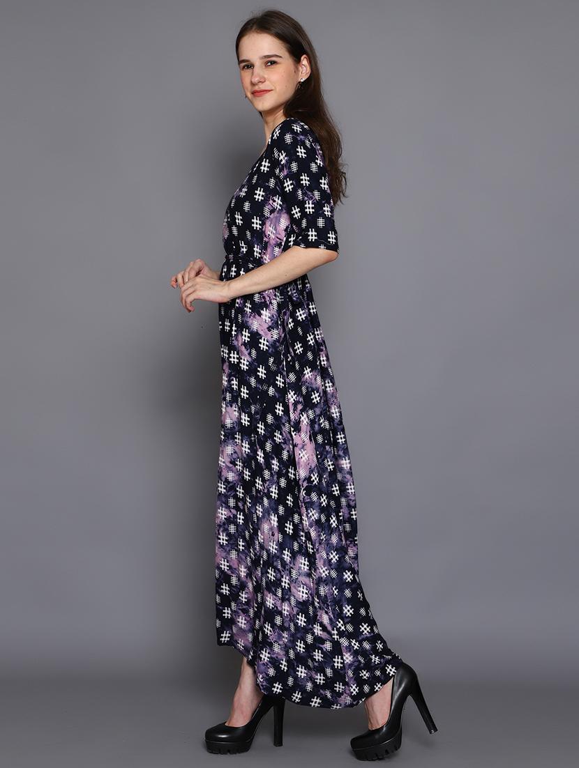 printed maxi dress - 17191696 - Zoom Image - 2