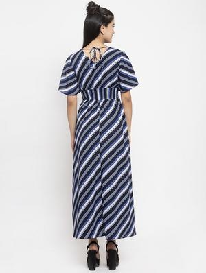 striped maxi dress - 17192156 - Standard Image - 3