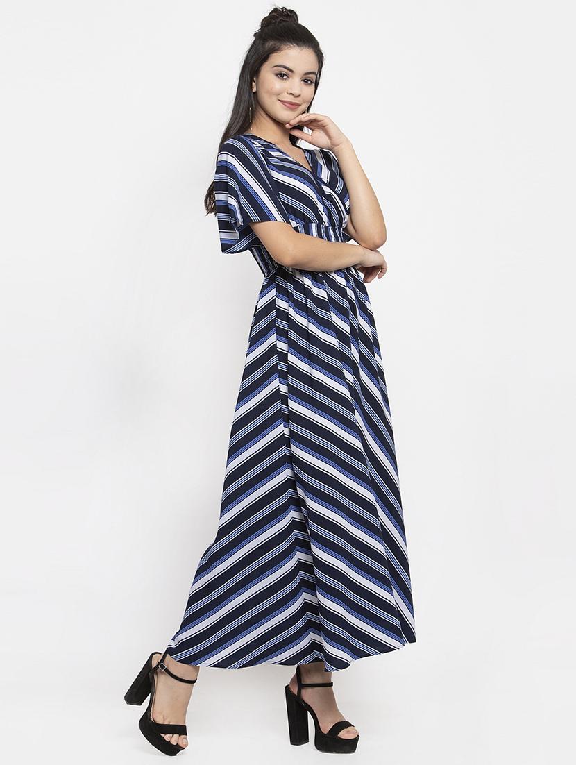 striped maxi dress - 17192156 - Zoom Image - 2