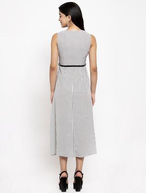 striped maxi dress - 17192159 - Standard Image - 3