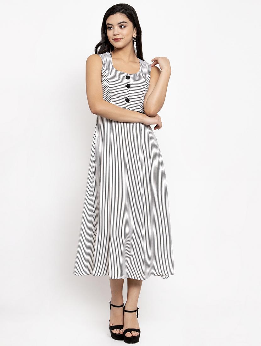 striped maxi dress - 17192159 - Zoom Image - 1
