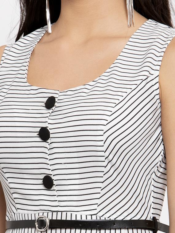 striped maxi dress - 17192159 - Zoom Image - 5