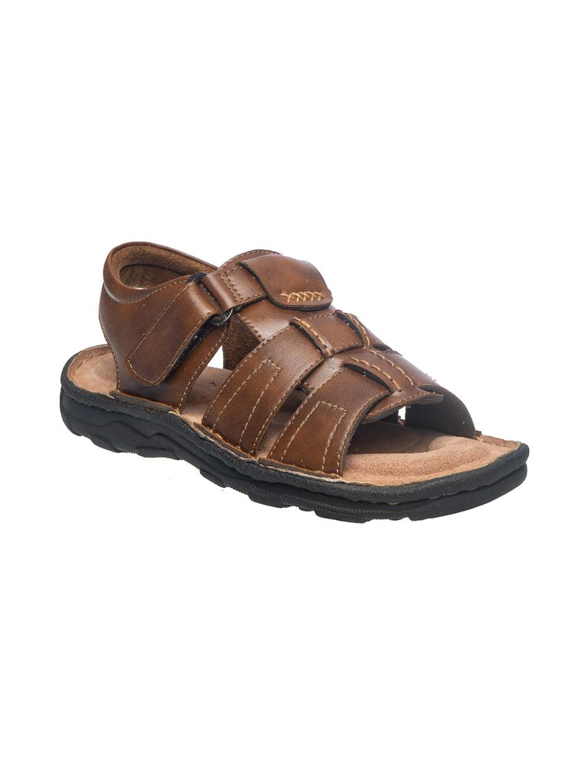brown back strap sandals - 17192219 - Zoom Image - 1