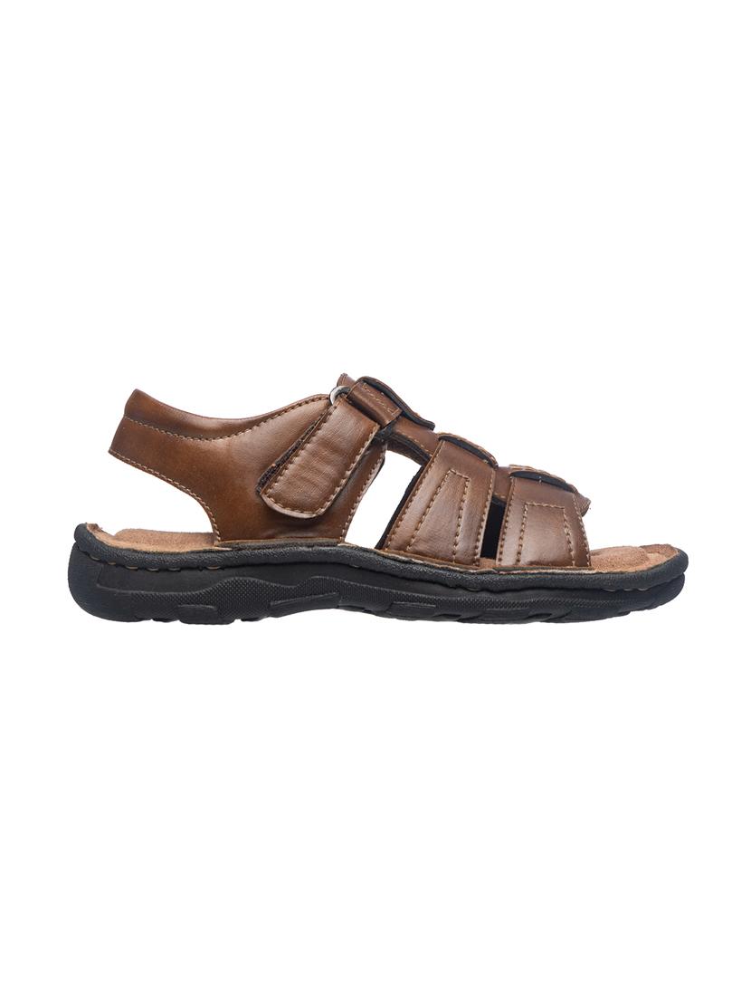 brown back strap sandals - 17192219 - Zoom Image - 2