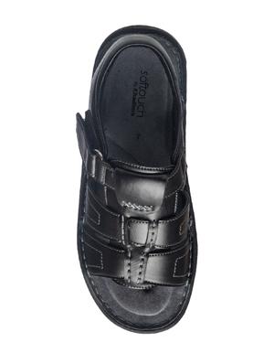 black back strap sandals - 17192220 - Standard Image - 4