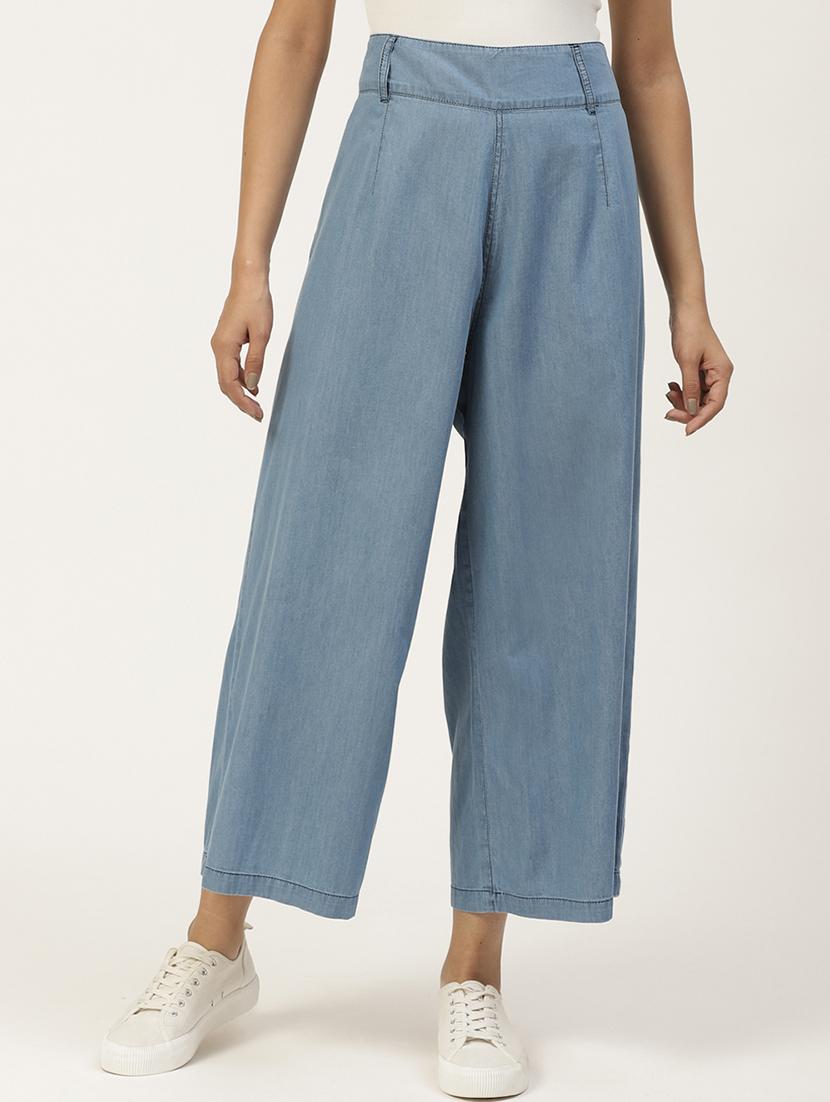 high rise wide leg jeans - 17192237 - Zoom Image - 1